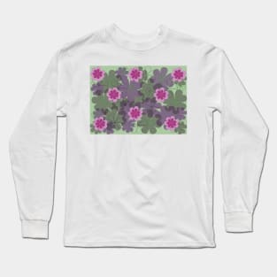 Floral pattern Long Sleeve T-Shirt